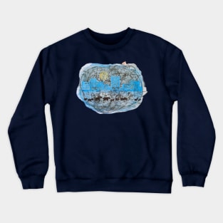 climate change city pollution Crewneck Sweatshirt